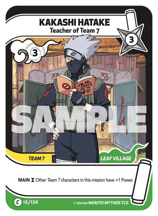NARUTO - Mythos TCG - Set Konoha Shidō 1st Edition - Box 24 Buste ENG