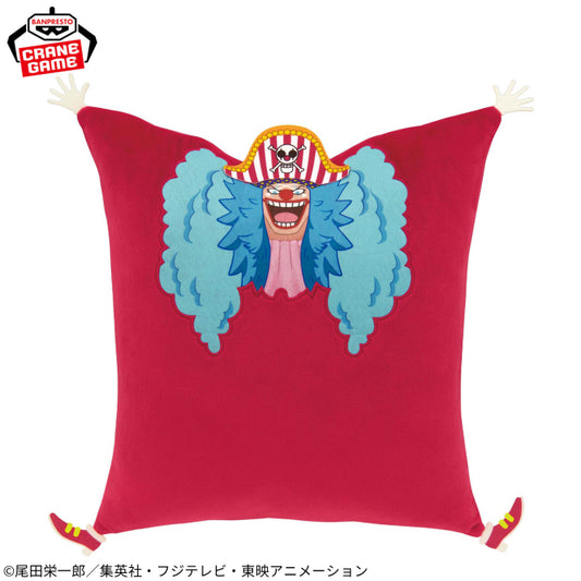 ONE PIECE - Cuscino di Buggy il Clown 46cm