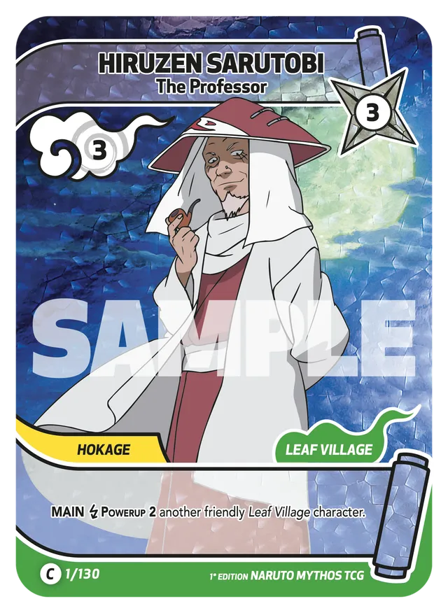 NARUTO - Mythos TCG - Set Konoha Shidō 1st Edition - Box 24 Buste ENG