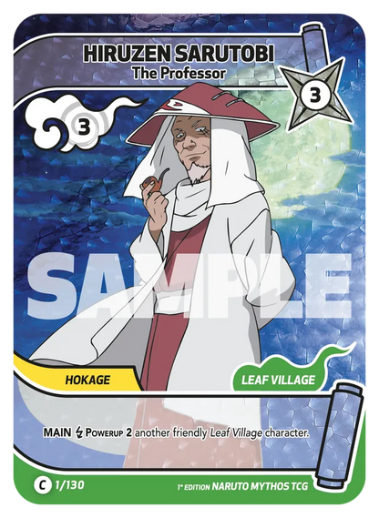 NARUTO - Mythos TCG - Set Konoha Shidō 1st Edition - Box 24 Buste ENG