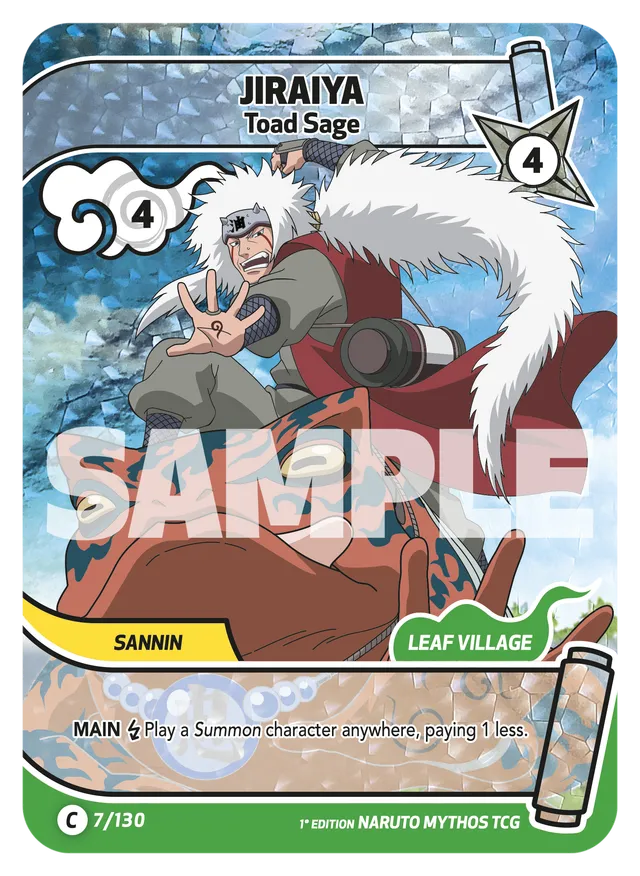 NARUTO - Mythos TCG - Set Konoha Shidō 1st Edition - Box 24 Buste ENG
