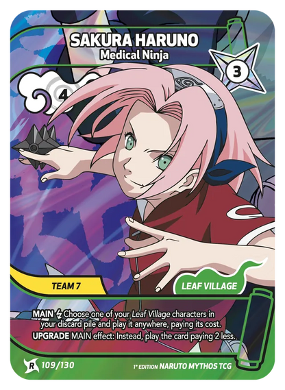 NARUTO - Mythos TCG - Set Konoha Shidō 1st Edition - Box 24 Buste ENG