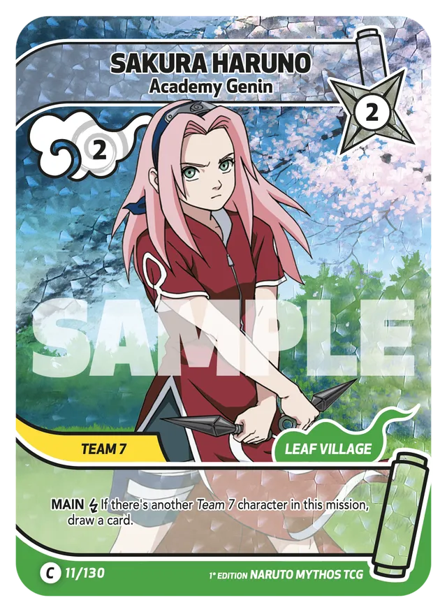 NARUTO - Mythos TCG - Set Konoha Shidō 1st Edition - Box 24 Buste ENG