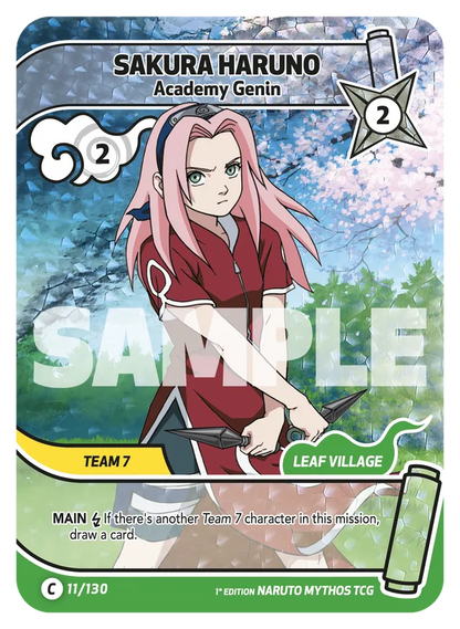 NARUTO - Mythos TCG - Set Konoha Shidō 1st Edition - Box 24 Buste ENG