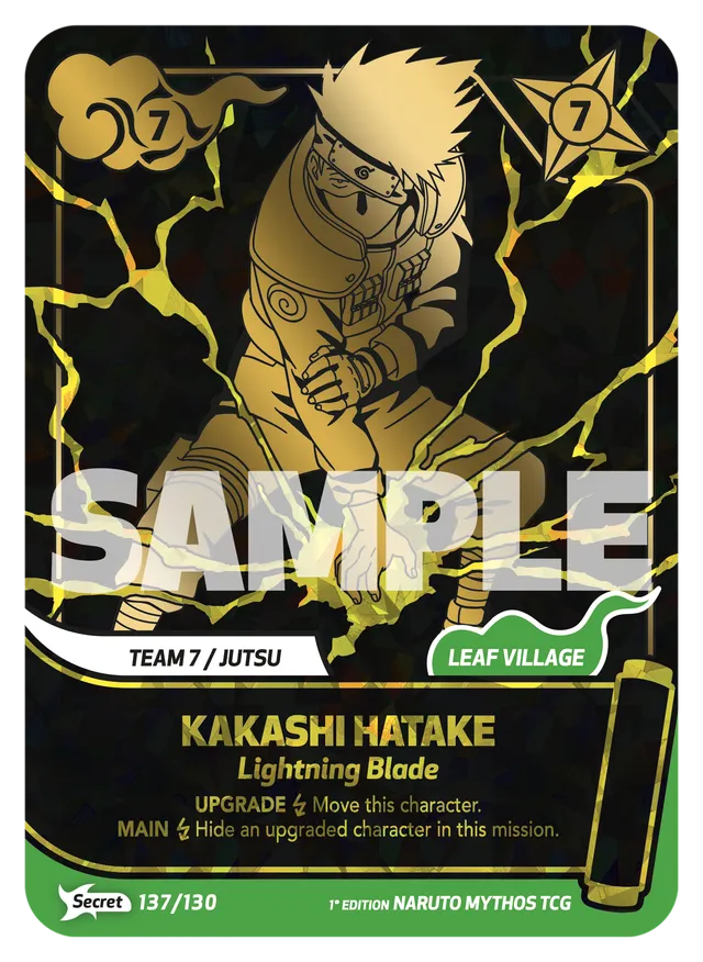 NARUTO - Mythos TCG - Set Konoha Shidō 1st Edition - Box 24 Buste ENG