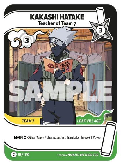 NARUTO - Mythos TCG - Set Konoha Shidō 1st Edition - Box 24 Buste ENG