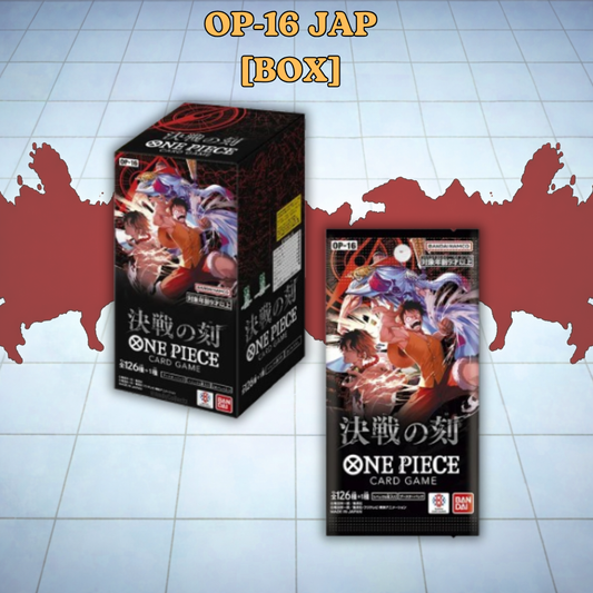 ONE PIECE - Card Game - The time of Battle OP-16 JAP [BOX]
