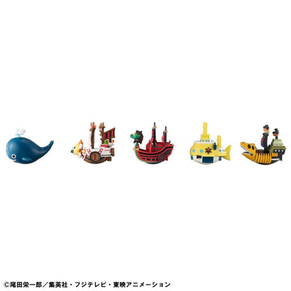 ONE PIECE - YuraColle Grand Line - Collection pack set 6 navi minifigure Volume 2