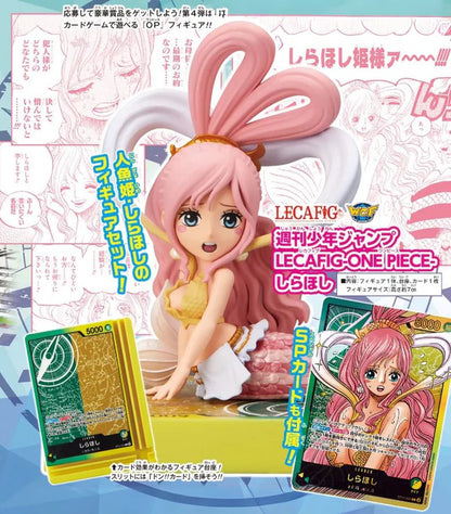ONE PIECE - LECAFIG - Shirahoshi Figure + Promo card + Display base