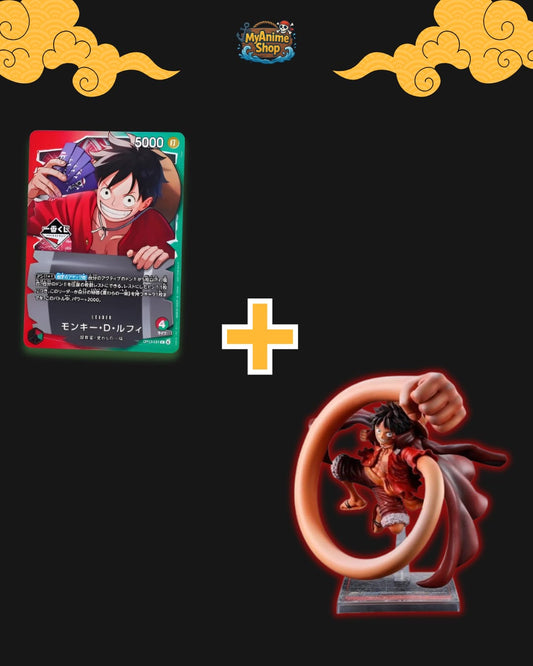 ONE PIECE - Ichiban Kuji Figure - Monkey D. Luffy Card Game Prize A