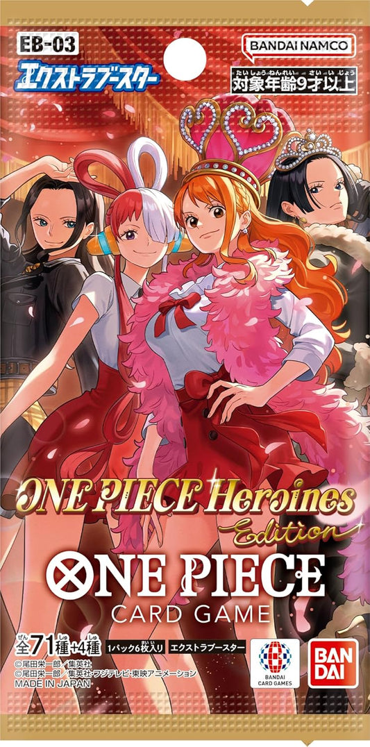 ONE PIECE - Card Game - Extra Booster Heroines Edition EB03 JAP