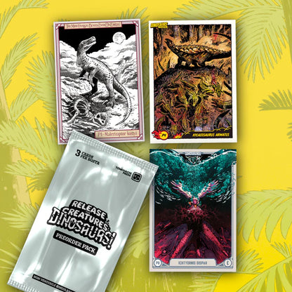 TOMODACHI PRESS - Box Release the Creatures: Dinosaurs!