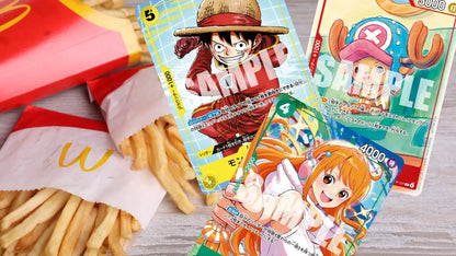 ONE PIECE - SET PROMO CARD - One Piece X McDonald's